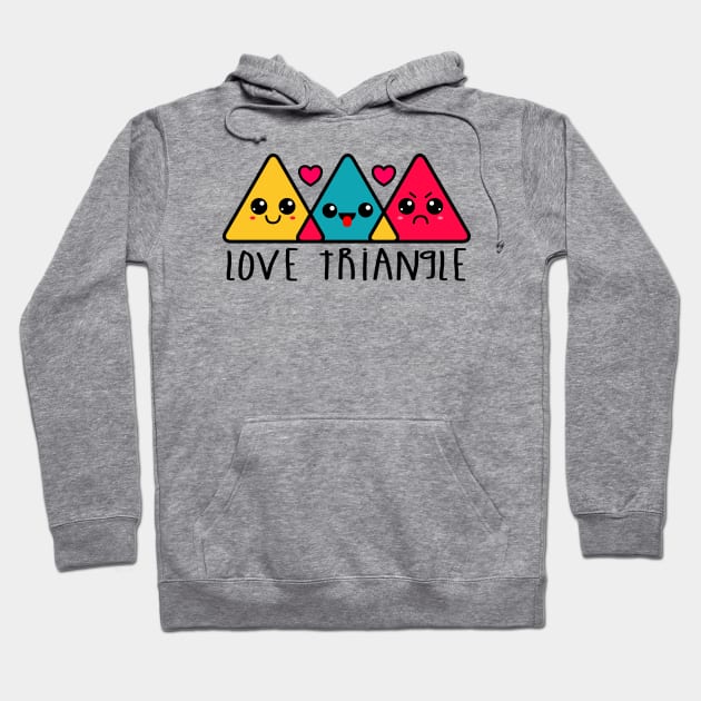 Love Triangle Hoodie by Dellan